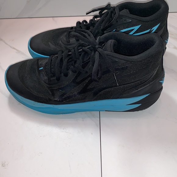 PUMA Mens Mb.02 Phenom Basketball Sneakers Shoes - Black - Picture 3 of 6